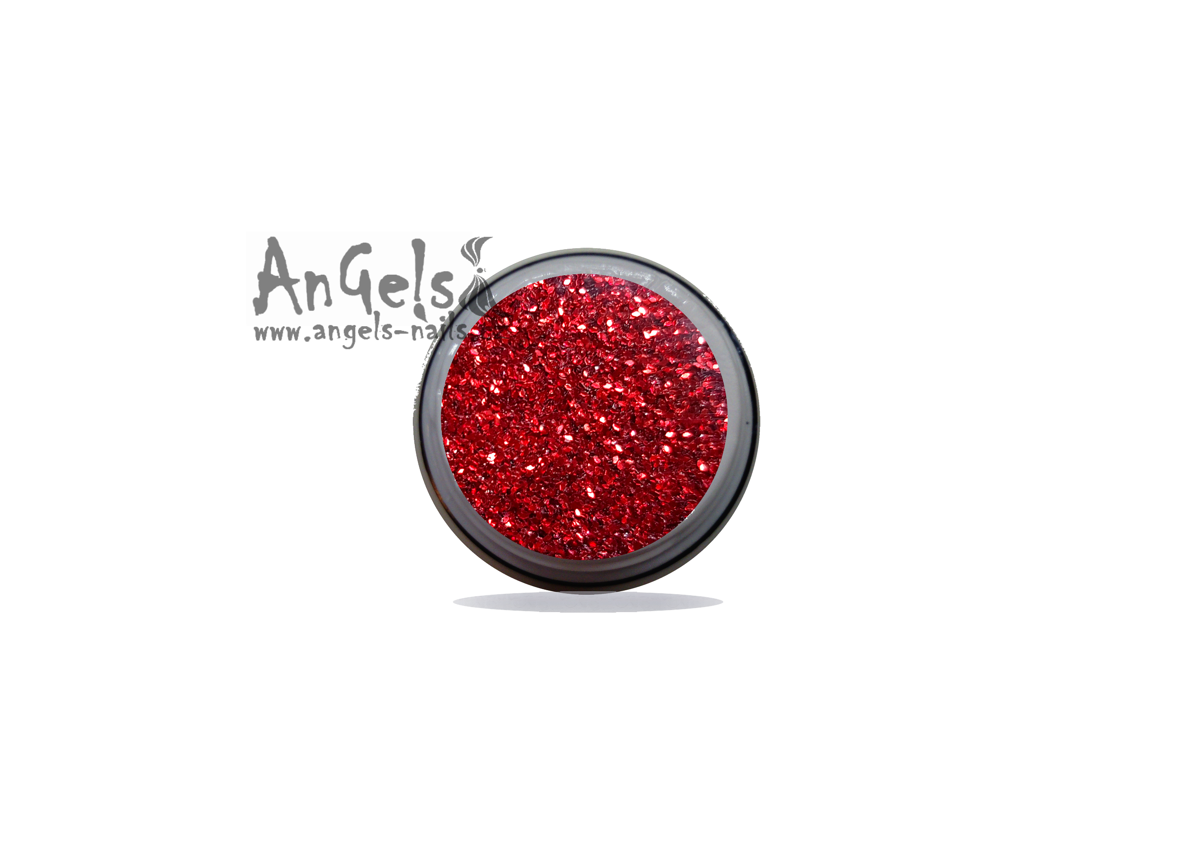 Třpytky Glitter Red 5g hladké sáček