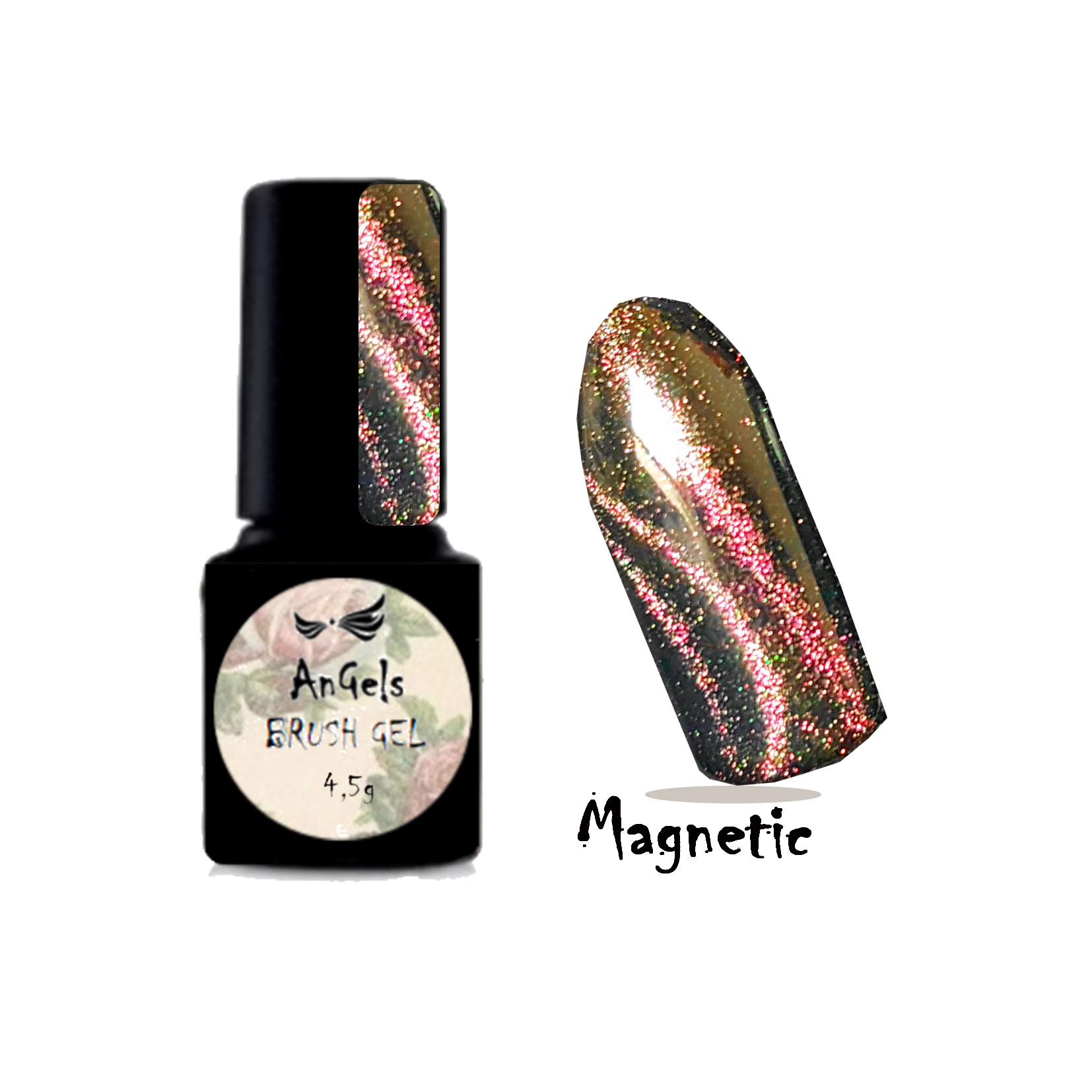 Brush Gel Magnetic MA24 Green Night