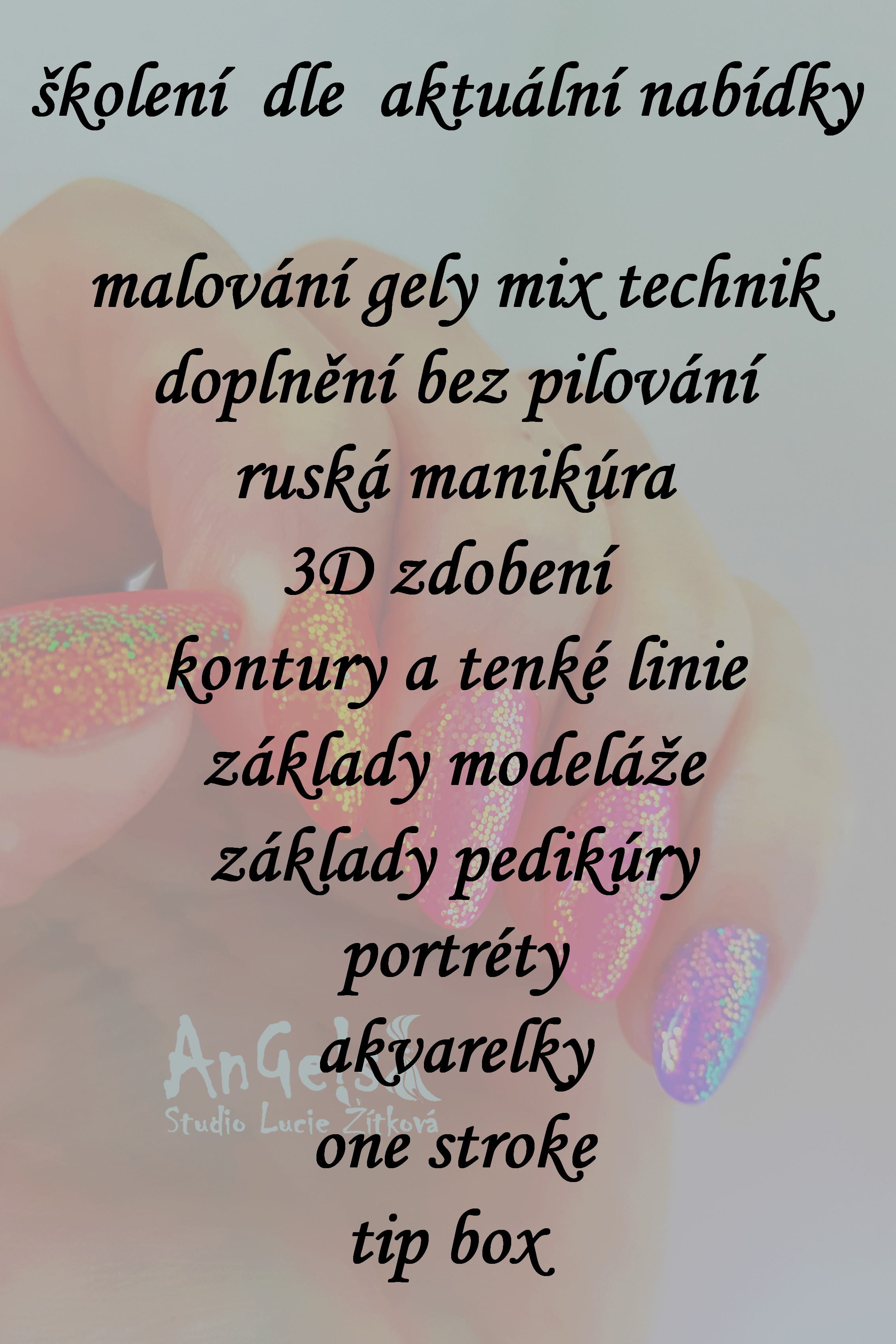 Školení - kurzy - výběr témat 