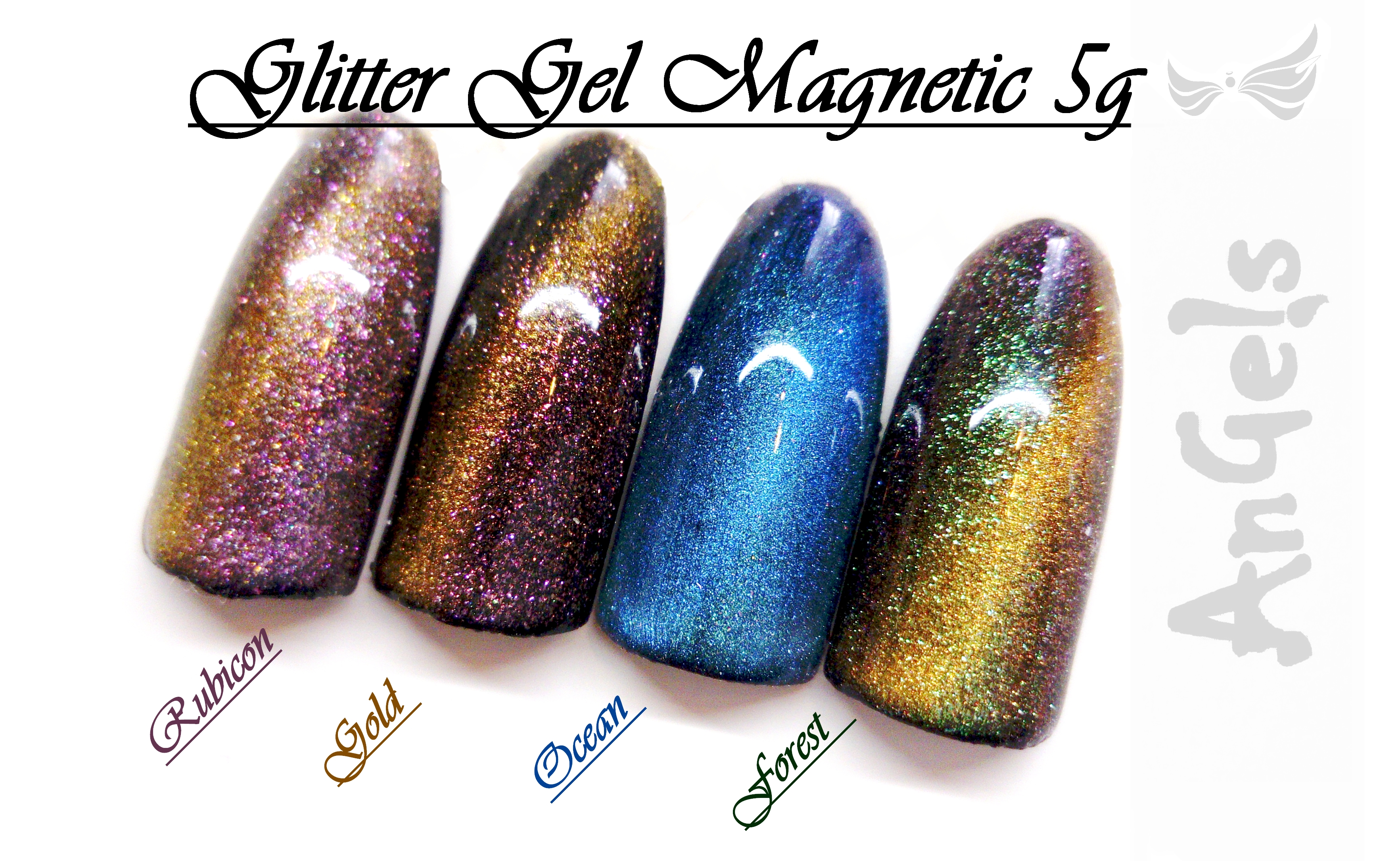 Glitter Gel Magnetic Chameleon 5g Rubicon