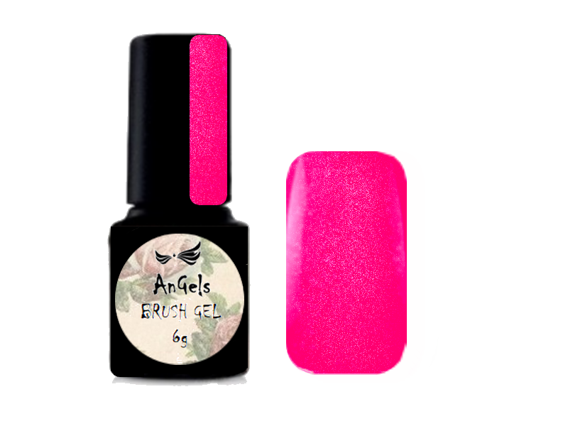 Brush Gel 2910 Fiery Pink 6g