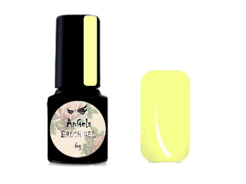 Brush Gel 2220 Citron - 6g žlutý pastel