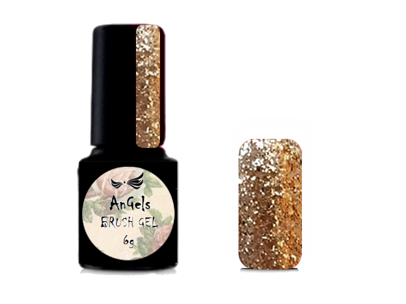 Brush Gel K1159 Gold Star 4,5g