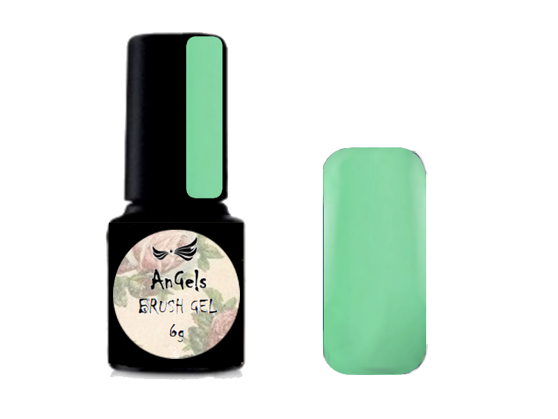 Brush Gel 2370 Mint 6g - mentolový zelený