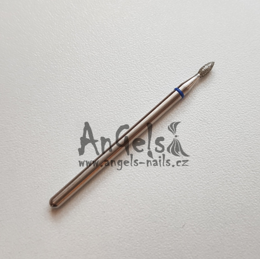 Brousek - Fréza "Kapka" 2mm diamant
