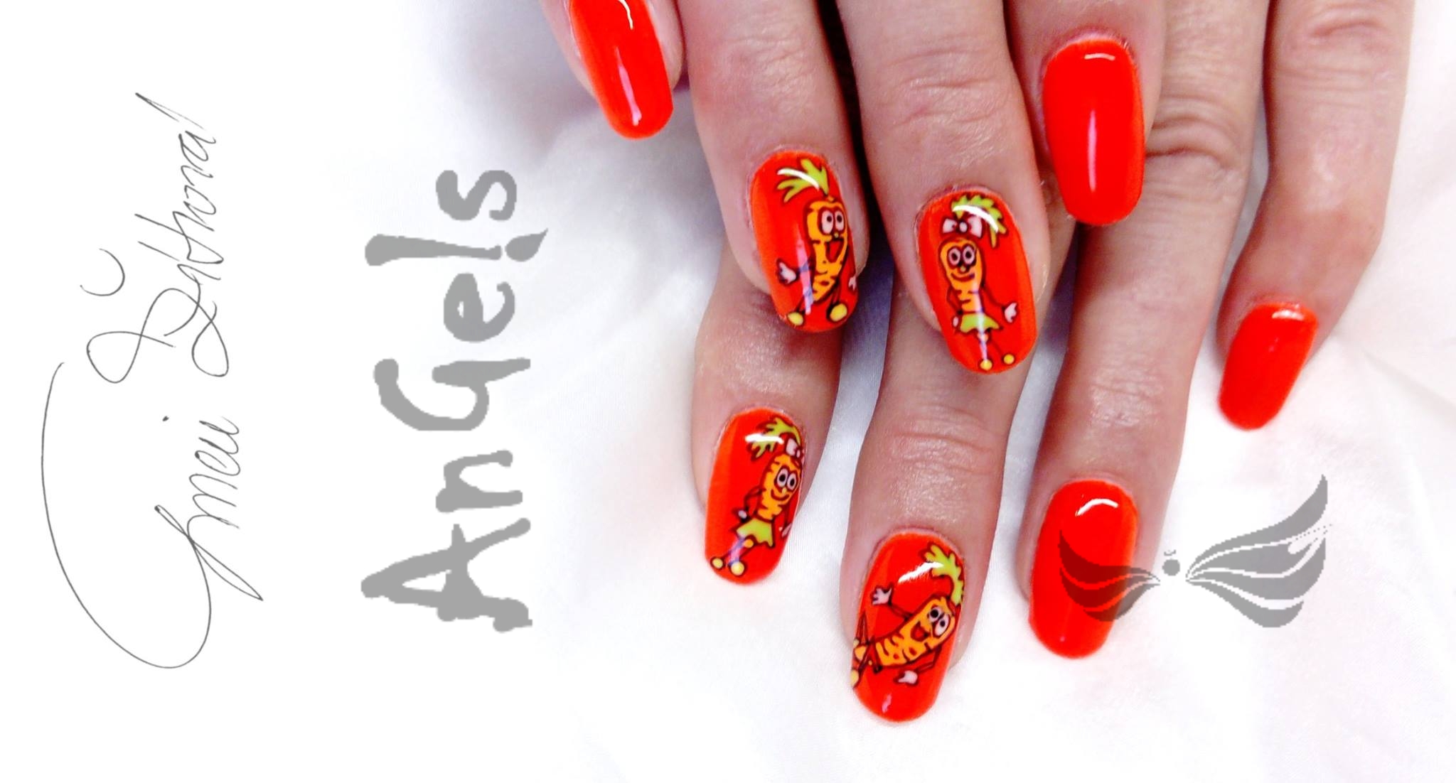 Pasta Gel Neon Orange 5ml - neonově oranžová