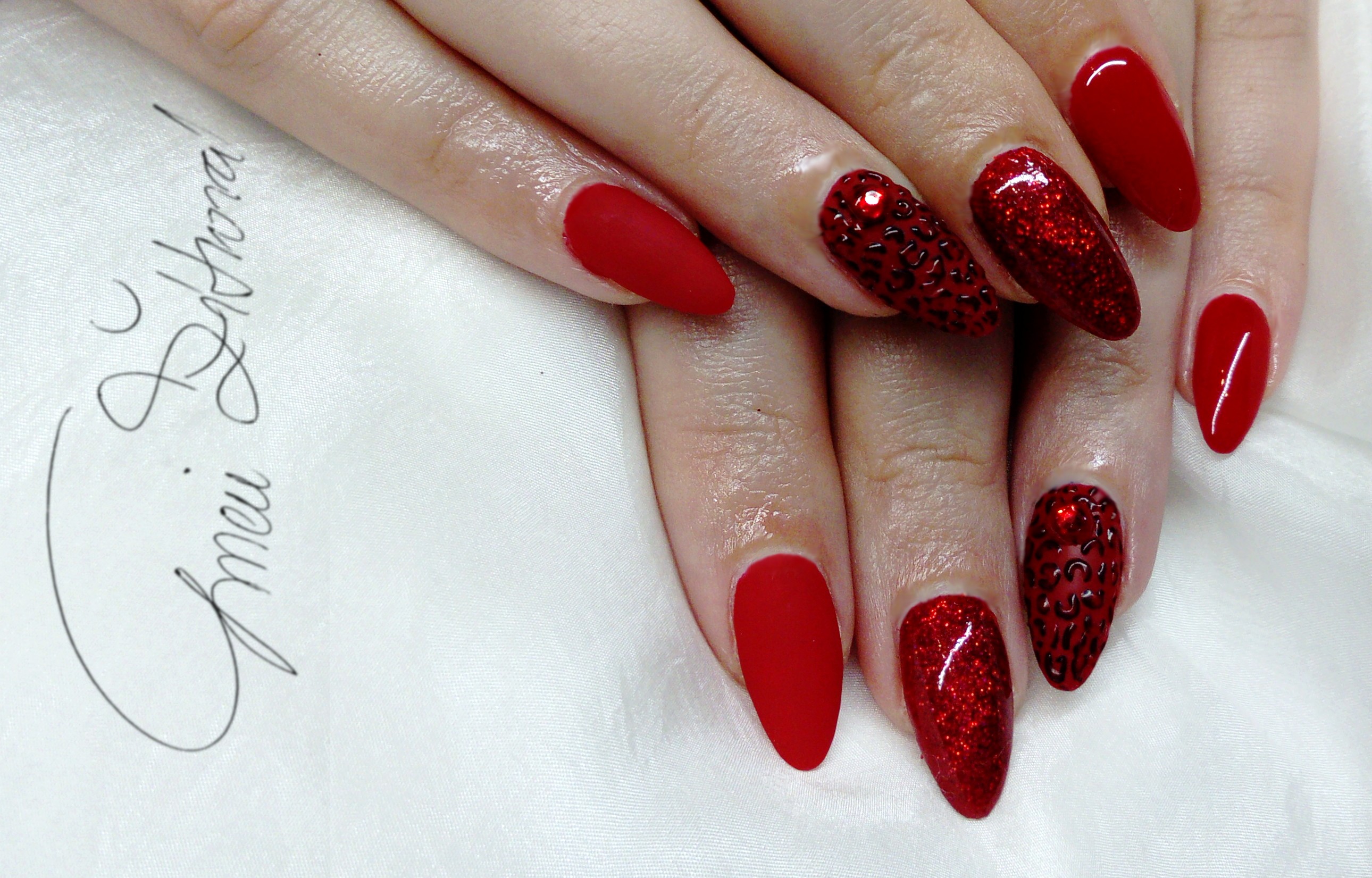 Brush Gel 2620 Red 6g - červená