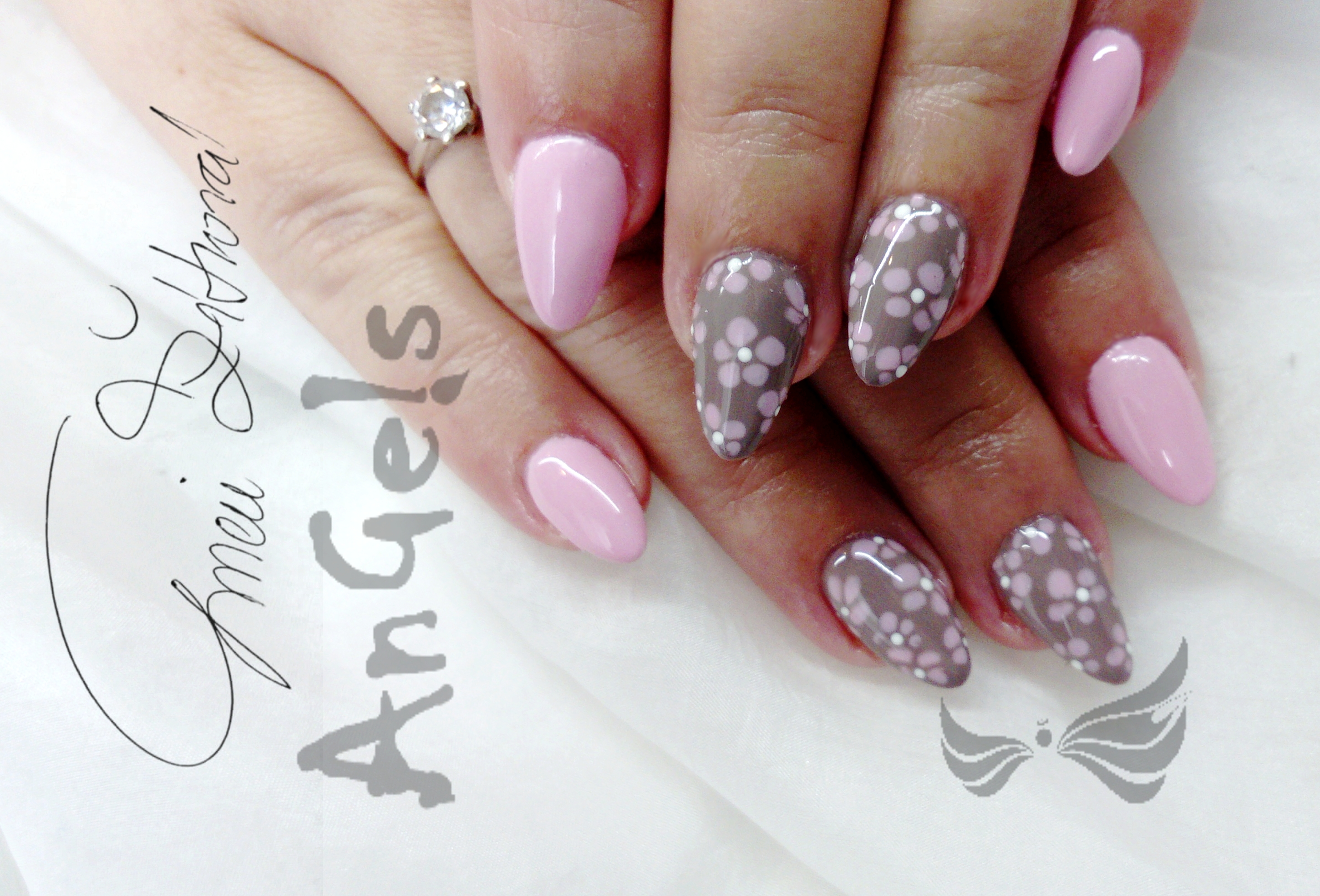 Brush Gel 2102 6g Soft Pink Glitter 