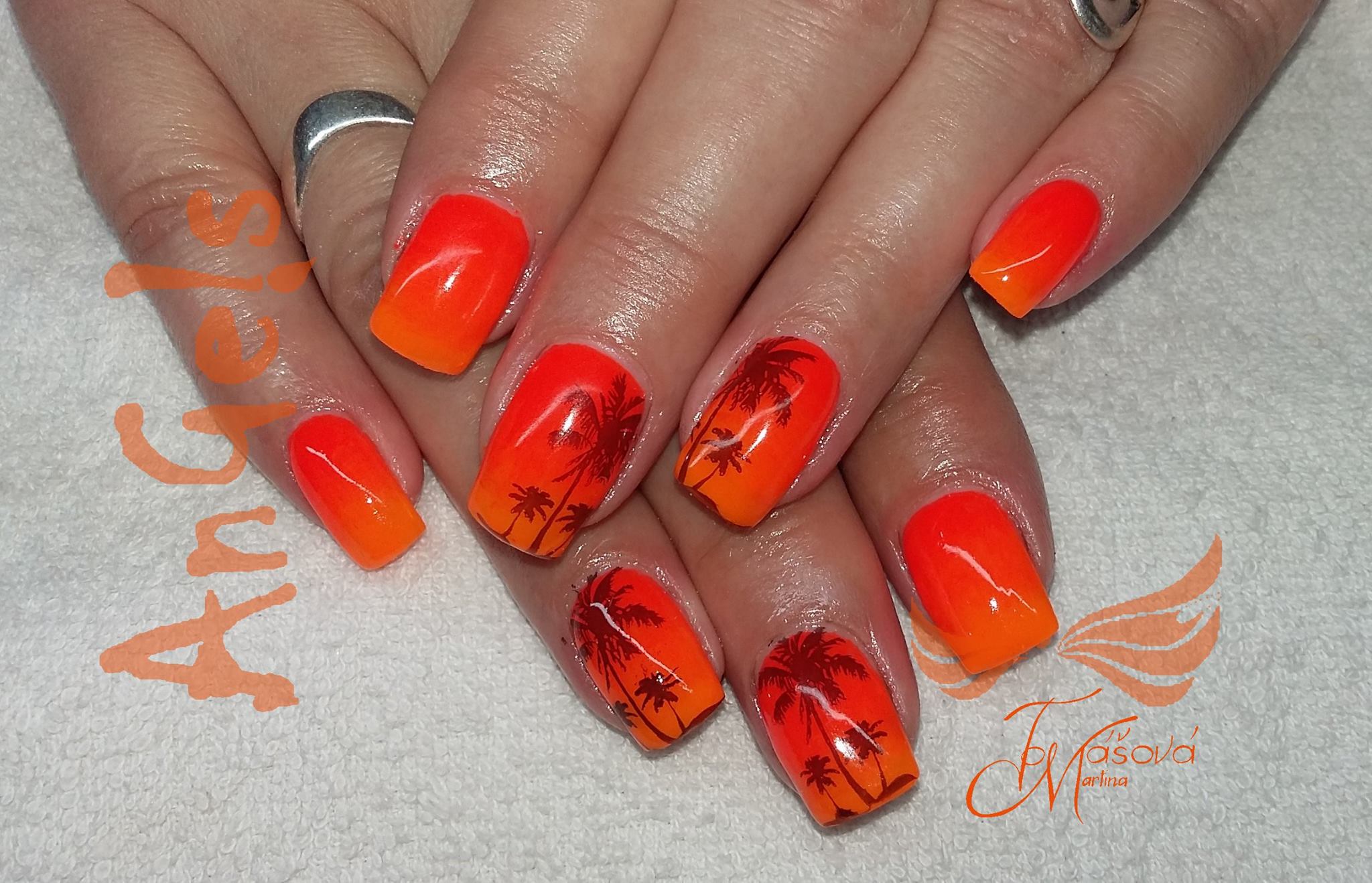 Pasta Gel Neon Orange 5ml - neonově oranžová