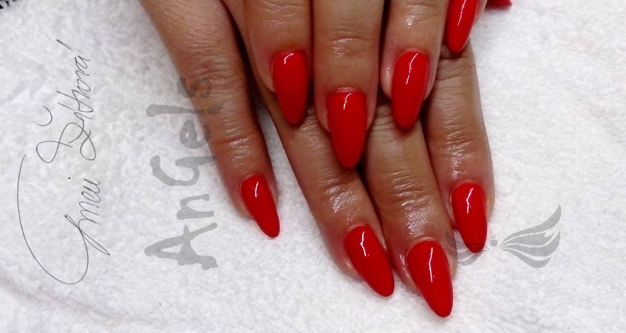 Brush Gel 2620 Red 6g - červená
