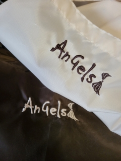 Zástěra pracovní s logem AnGels