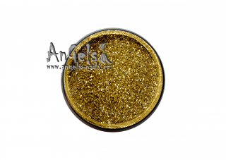 Třpytky Glitter Gold 3g drcený