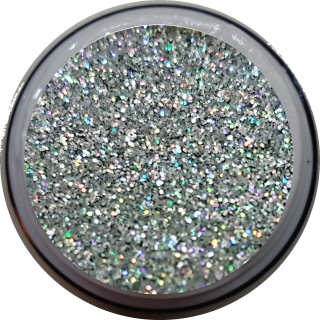 Třpytky Glitter Silver Hologram 5g