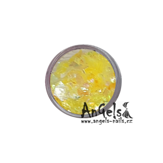 Galaxy Glitter - třpytky - Yellow Pluto