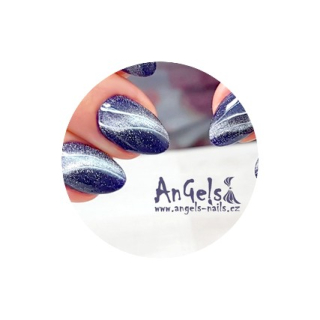 Brush Gel SPARK eye - SILVER 6g magnetický