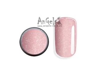 Glitter Milk stavební gel s jemným třpytem 